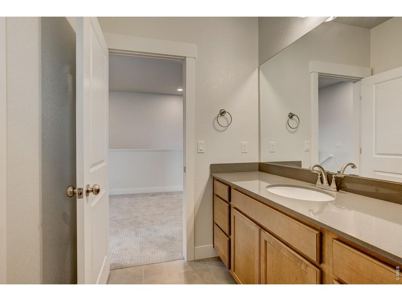 Furnished interior view inside a new home in The Lakes at Centerra - The Shores, Loveland (Image 14).