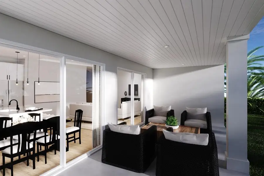 Exterior details and patio area of a home in Lake Mattie Preserve, Auburndale (Image 2). Exterior details and patio area of a home in Lake Mattie Preserve, Auburndale (Image 2).