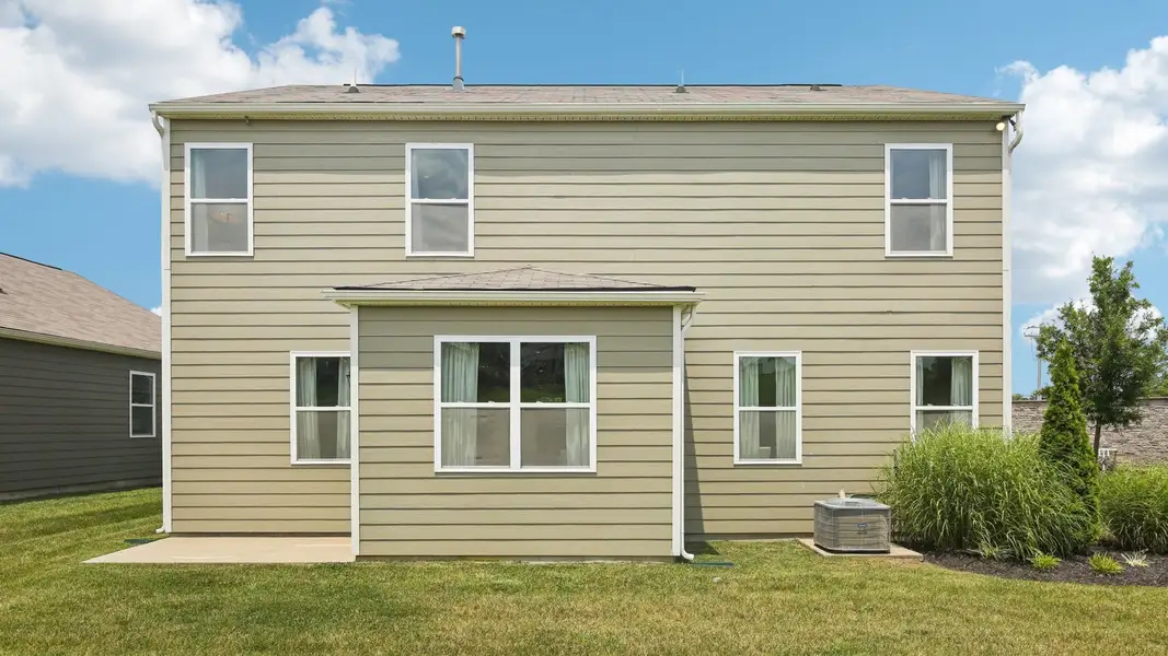 Front exterior of a new home in Woodbridge Glen Single Family, Lebanon, TN, highlighting curb appeal (Image 19).