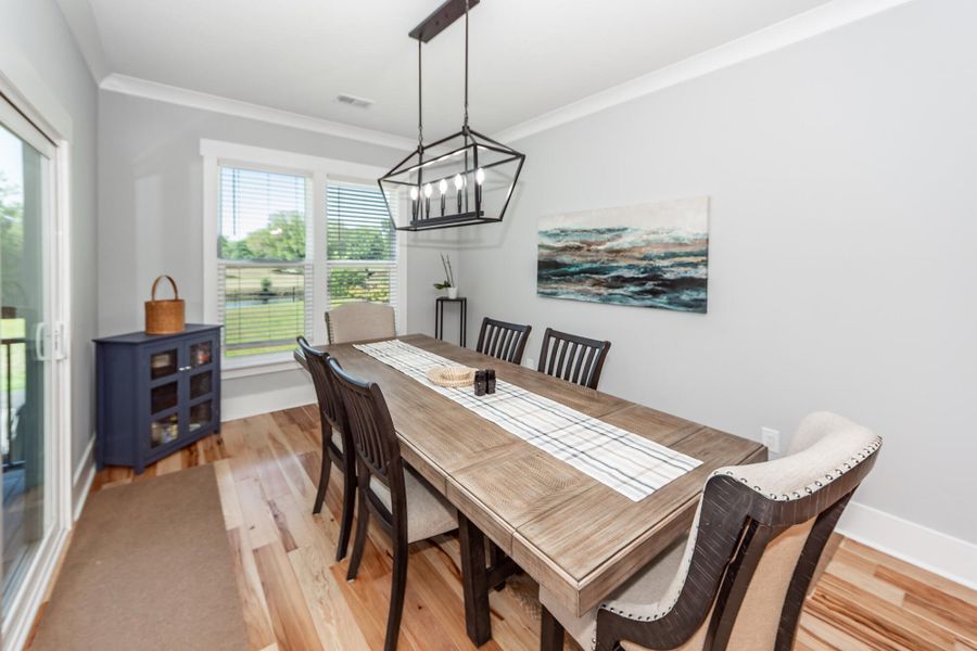 Furnished interior view inside a new home in , Charleston (Image 6).