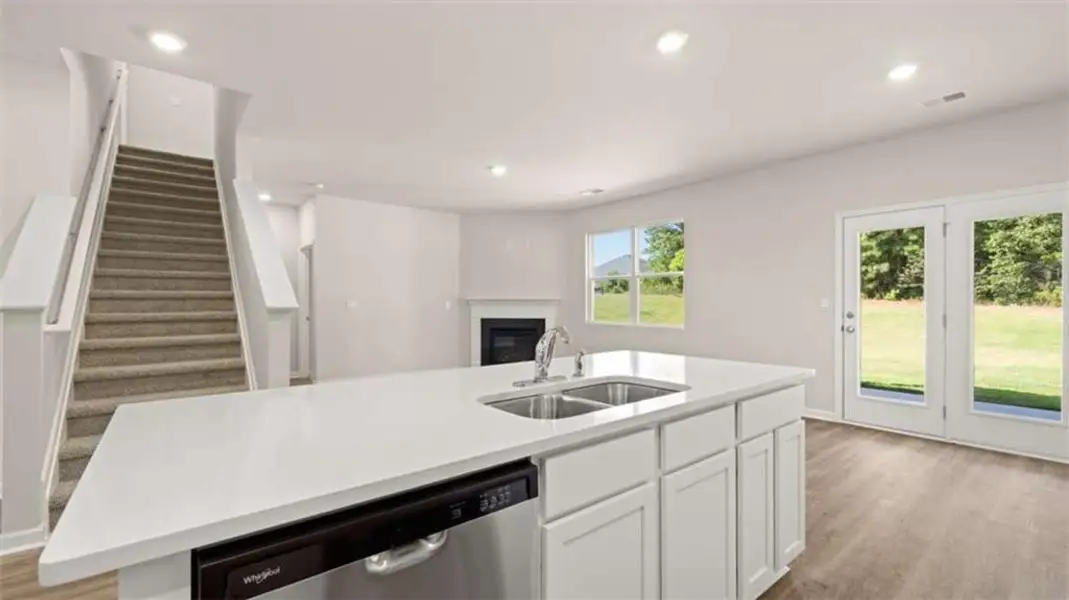 Furnished interior view inside a new home in Preserve at Dove Creek, Statham (Image 15). Furnished interior view inside a new home in Preserve at Dove Creek, Statham (Image 15).