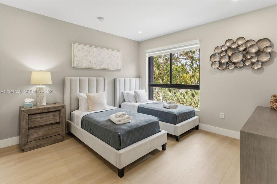 Furnished interior view inside a new home in , Fort Lauderdale (Image 30).