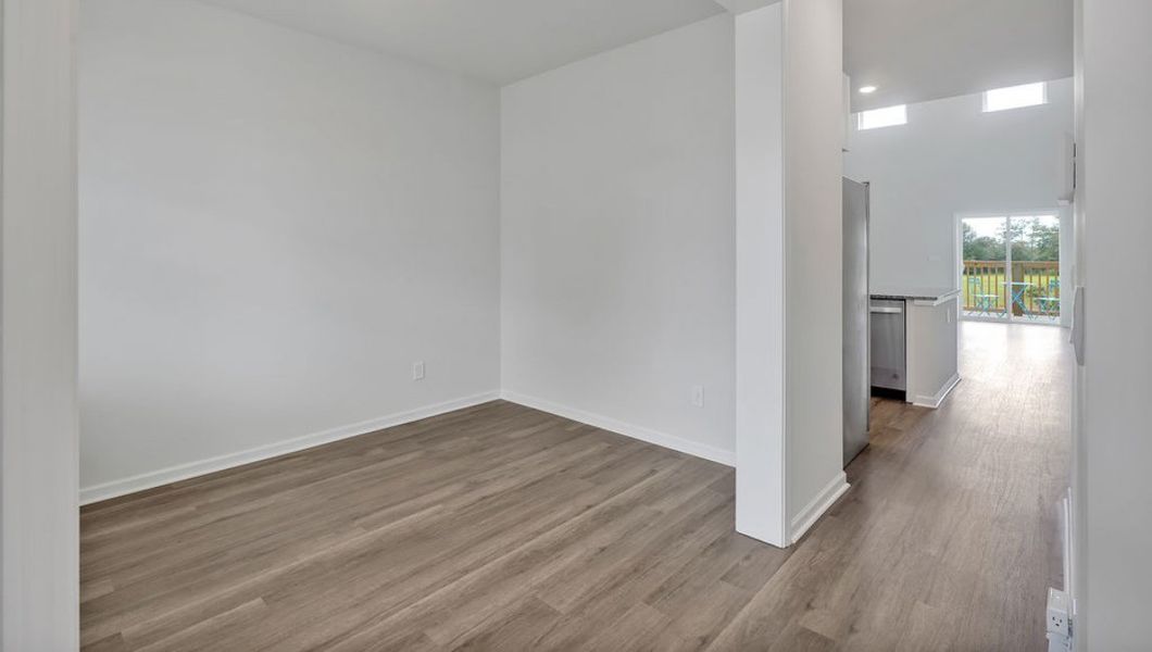 Spacious, unfurnished interior of a new home in Indigo Preserve Townhomes, Leland (Image 11).