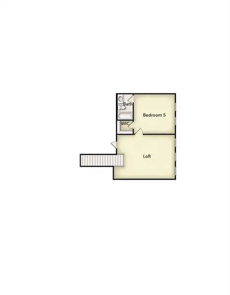 2D floor plan layout of this home in Eagle Ridge Estates, Weatherford, TX (Image 3).