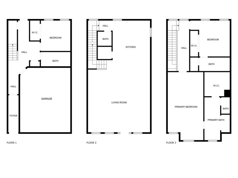 2D floor plan layout of this home in , Houston, TX (Image 4).