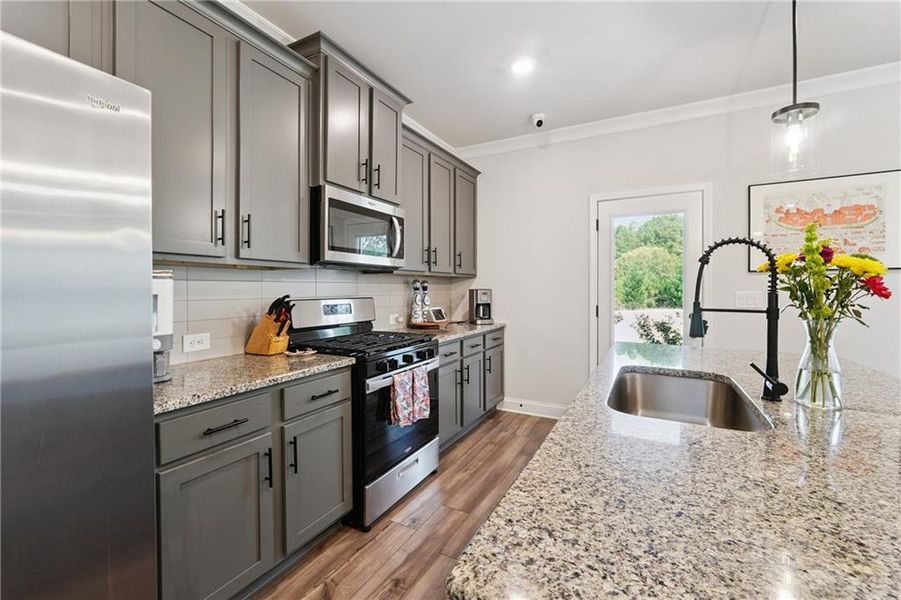 Furnished interior view inside a new home in Westgate Estates, Loganville (Image 34).