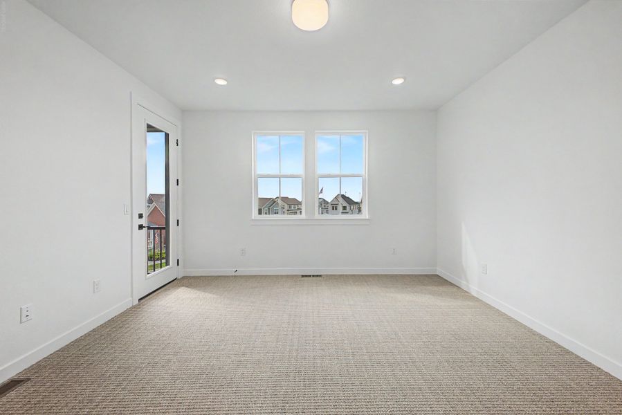 Spacious, unfurnished interior of a new home in Westerly, Erie (Image 25). Spacious, unfurnished interior of a new home in Westerly, Erie (Image 25).