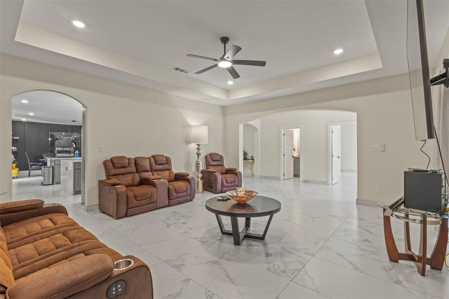 Furnished interior view inside a new home in , Balch Springs (Image 9).