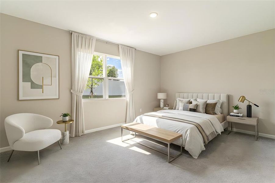 Furnished interior view inside a new home in , Haines City (Image 16).