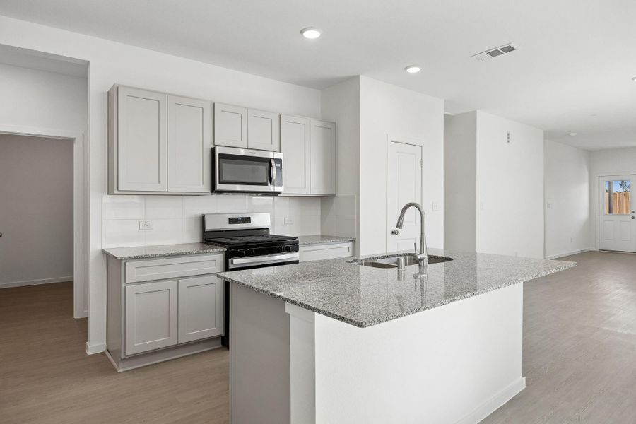 Furnished interior view inside a new home in Montgomery Bend, Montgomery (Image 8).