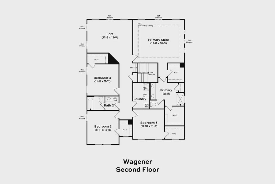 2D floor plan layout of this home in Station Pointe, Angier, NC (Image 20). 2D floor plan layout of this home in Station Pointe, Angier, NC (Image 20).