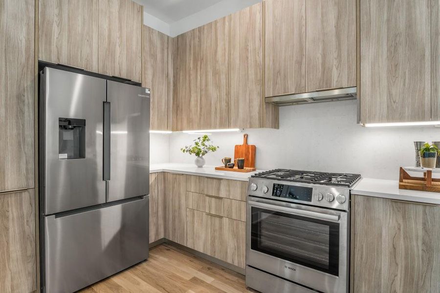Furnished interior view inside a new home in Freedom Townhomes, Atlanta (Image 29).