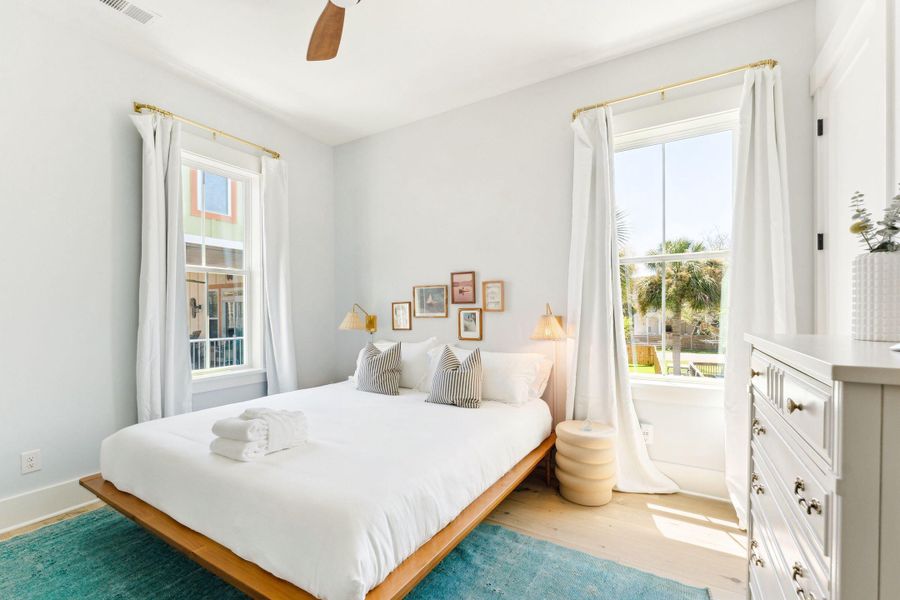 Furnished interior view inside a new home in , Folly Beach (Image 35).