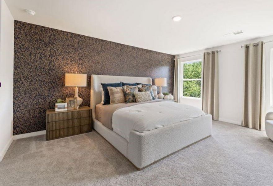 Furnished interior view inside a new home in The Reserve at Gainesville Township, Gainesville (Image 6). Furnished interior view inside a new home in The Reserve at Gainesville Township, Gainesville (Image 6).