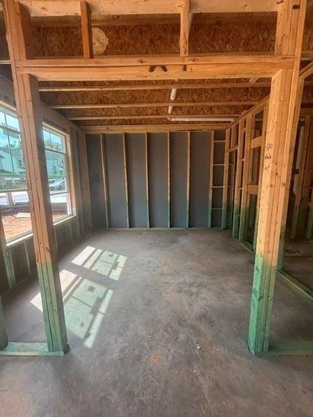 In-progress construction of a new home in Edenglen, Buford, GA (Image 44).