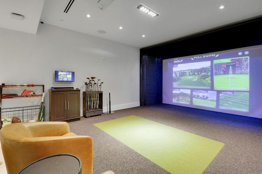 Sports Simulator Room Sports Simulator Room
