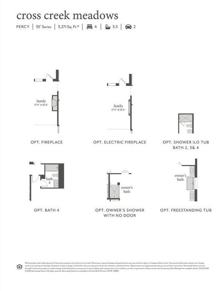 This dream home features elevation A, optional bath 4 and so much more!