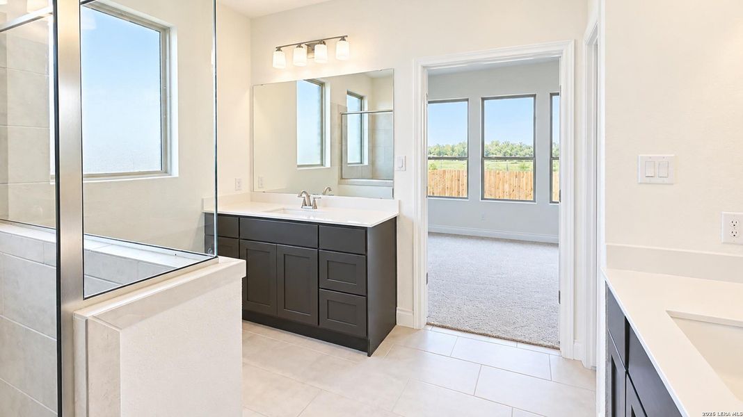 Furnished interior view inside a new home in Legacy at Lake Dunlap, New Braunfels (Image 9).