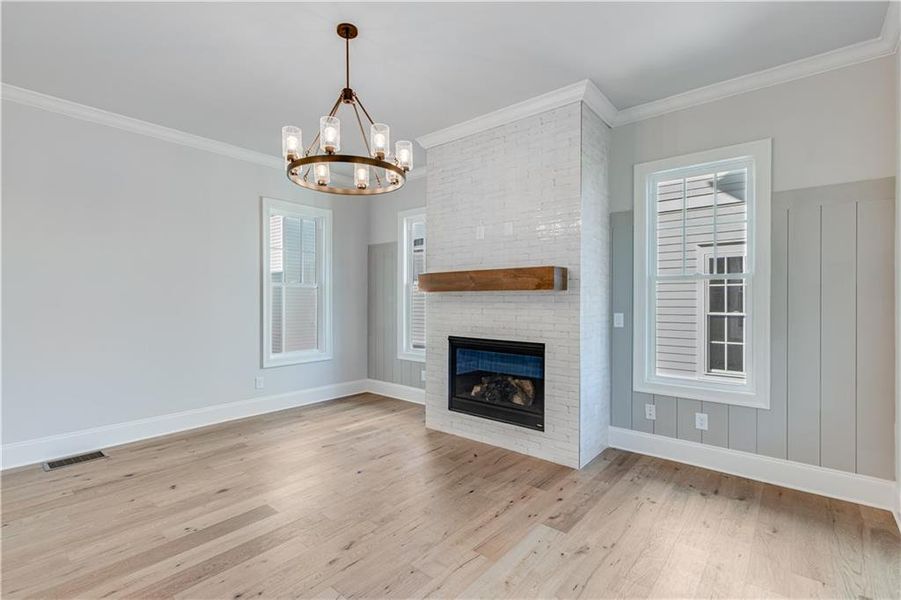 Spacious, unfurnished interior of a new home in , Dacula (Image 48).