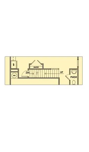 2D floor plan layout of this home in Sawmill Creek, Mableton, GA (Image 4).
