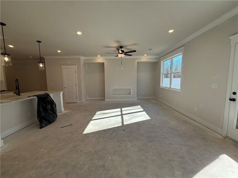 Spacious, unfurnished interior of a new home in The Towns at Auburn Station East, Auburn (Image 7).