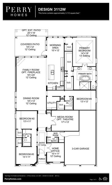 2D floor plan layout of this home in Valencia 60', Manvel, TX (Image 3). 2D floor plan layout of this home in Valencia 60', Manvel, TX (Image 3).