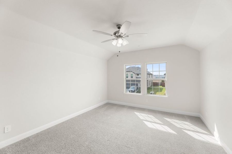 Front exterior of a new home in Main Street Village, Mansfield, TX, highlighting curb appeal (Image 20). Front exterior of a new home in Main Street Village, Mansfield, TX, highlighting curb appeal (Image 20).