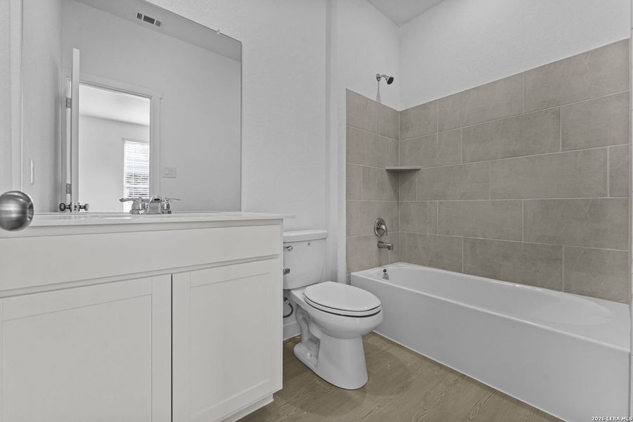 Furnished interior view inside a new home in Grace Valley, Cibolo (Image 9).