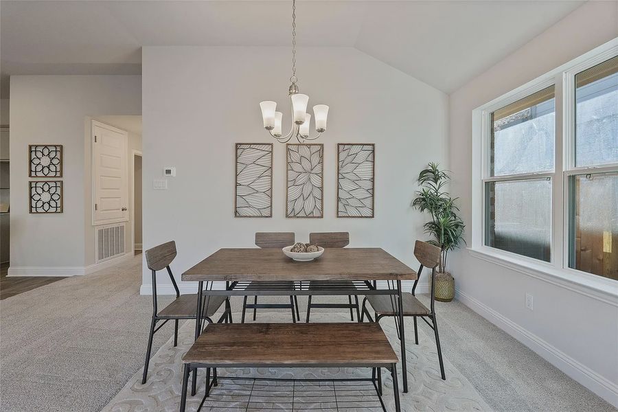 Furnished interior view inside a new home in Grand Oaks Reserve, Cleveland (Image 12).