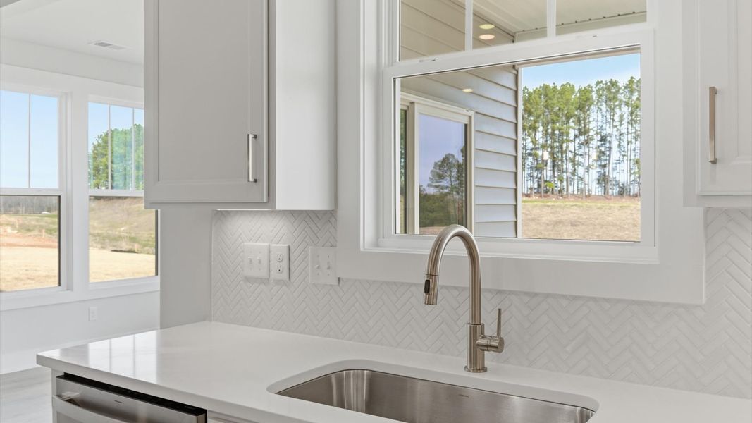 Accomplished design in a kitchen that blends function and form with modern appliances located in Gray Court, SC