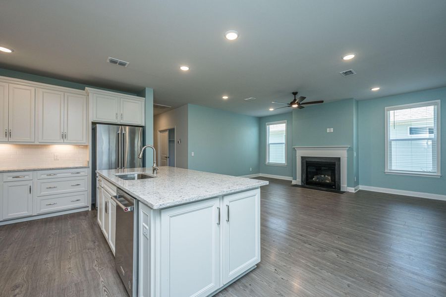Furnished interior view inside a new home in , Summerville (Image 12). Furnished interior view inside a new home in , Summerville (Image 12).