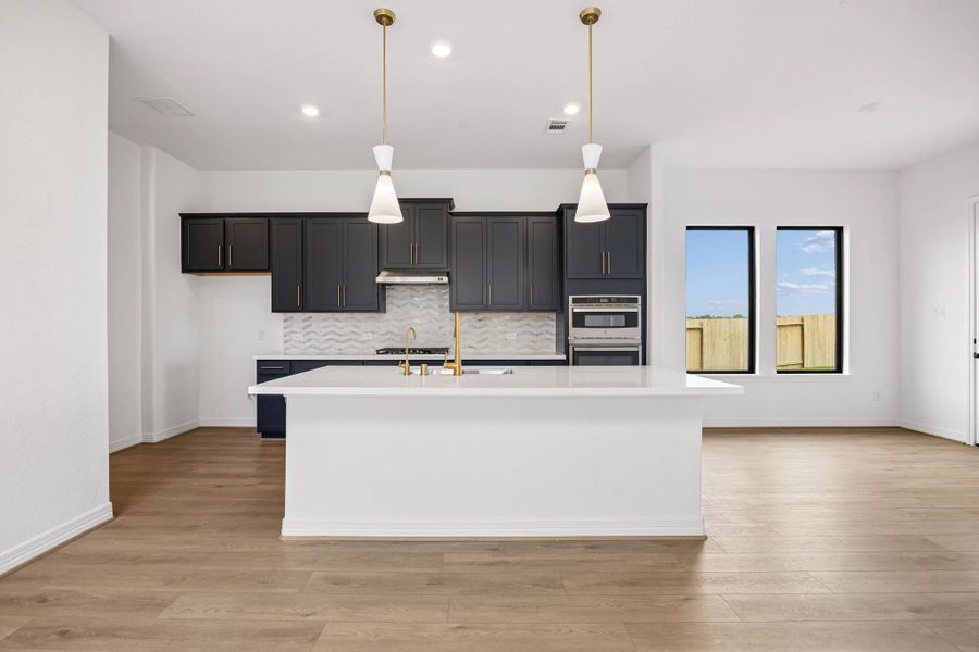 Furnished interior view inside a new home in Bergamo, Katy (Image 5).