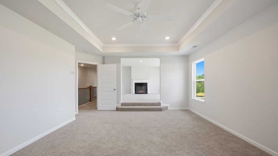 Spacious, unfurnished interior of a new home in Evergreen Crossing, Locust Grove (Image 31). Spacious, unfurnished interior of a new home in Evergreen Crossing, Locust Grove (Image 31).