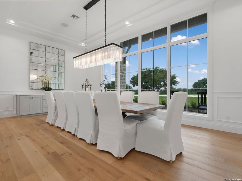 Furnished interior view inside a new home in , Boerne (Image 33).