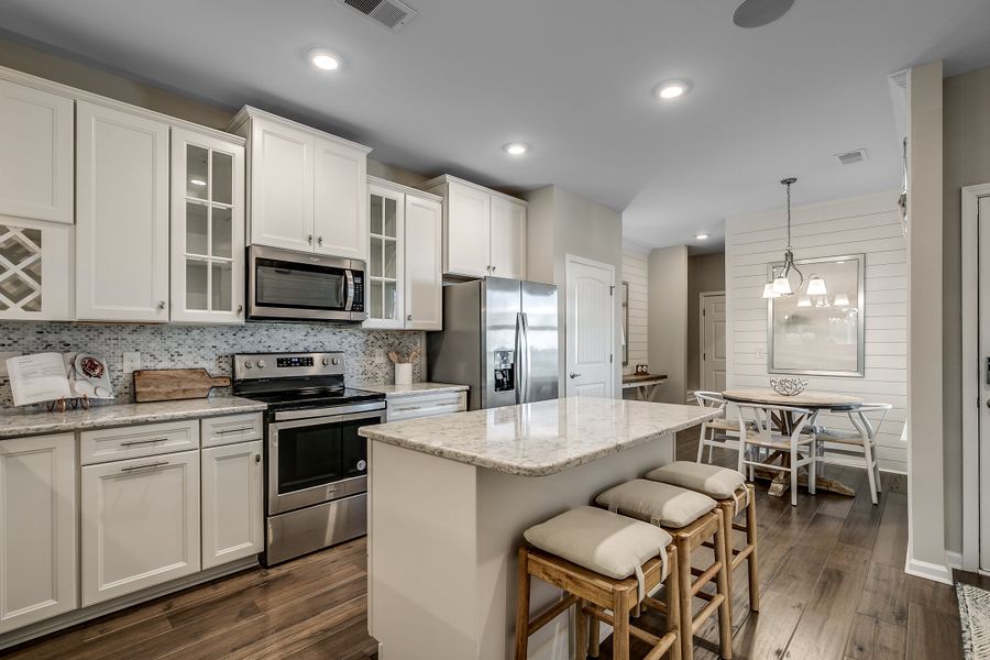 Furnished interior view inside a new home in Marshfield Gardens, Longs (Image 12).