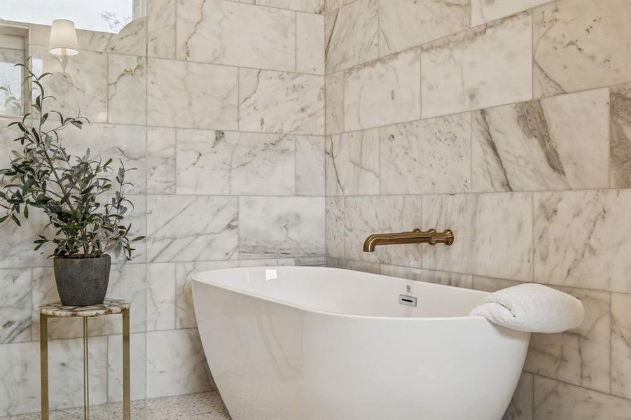 Close-up of interior finishes inside a home in , Dallas (Image 19).