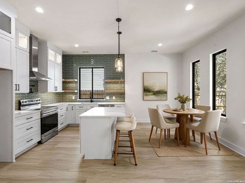 Furnished interior view inside a new home in , Austin (Image 6).