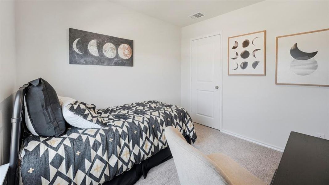 Furnished interior view inside a new home in Arbor Trails South, Princeton (Image 10).