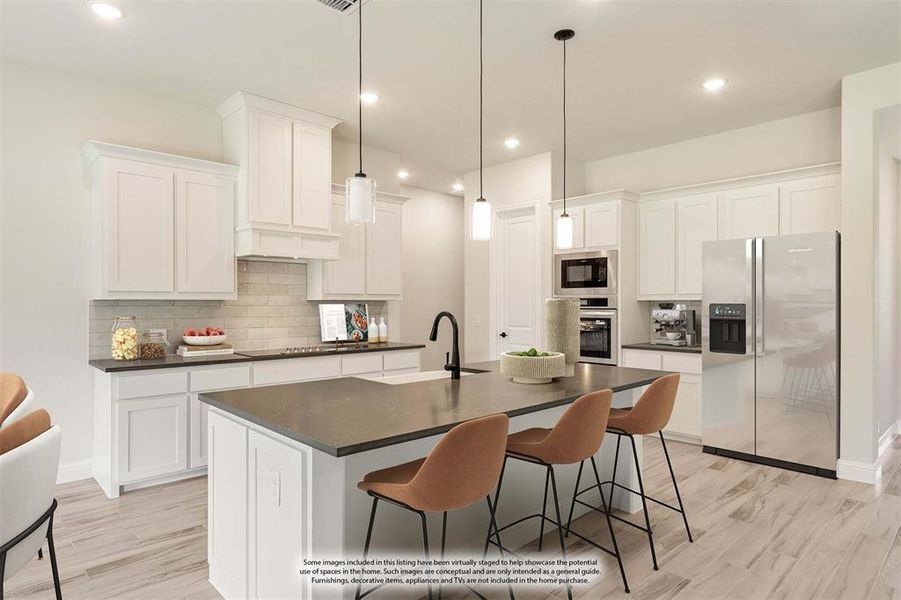 Furnished interior view inside a new home in Crystal Lake Estates, Red Oak (Image 16). Furnished interior view inside a new home in Crystal Lake Estates, Red Oak (Image 16).