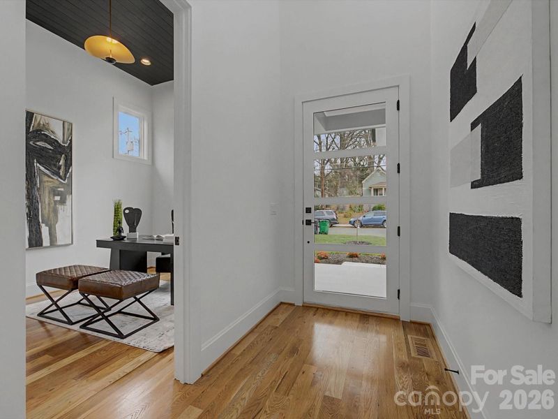 Furnished interior view inside a new home in , Charlotte (Image 8).