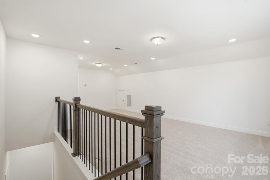 Spacious, unfurnished interior of a new home in Villas at Prestwick, Mooresville (Image 38).