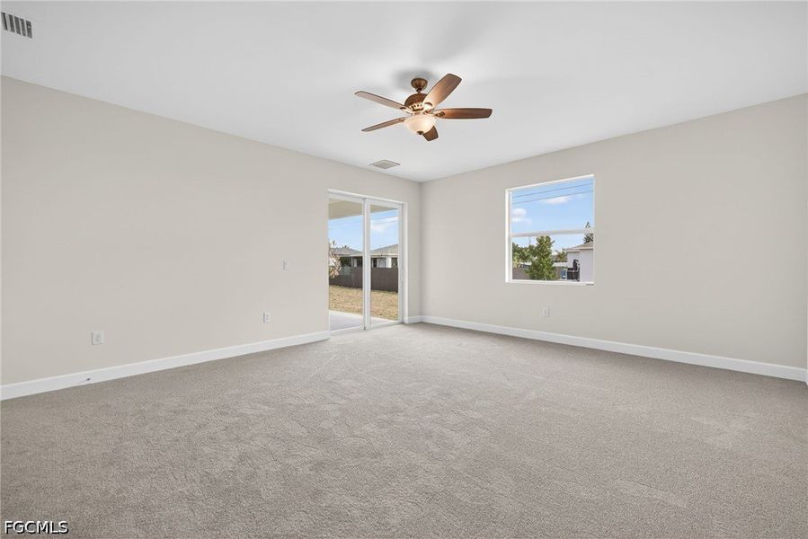 Spacious, unfurnished interior of a new home in Cape Coral, Cape Coral (Image 21). Spacious, unfurnished interior of a new home in Cape Coral, Cape Coral (Image 21).