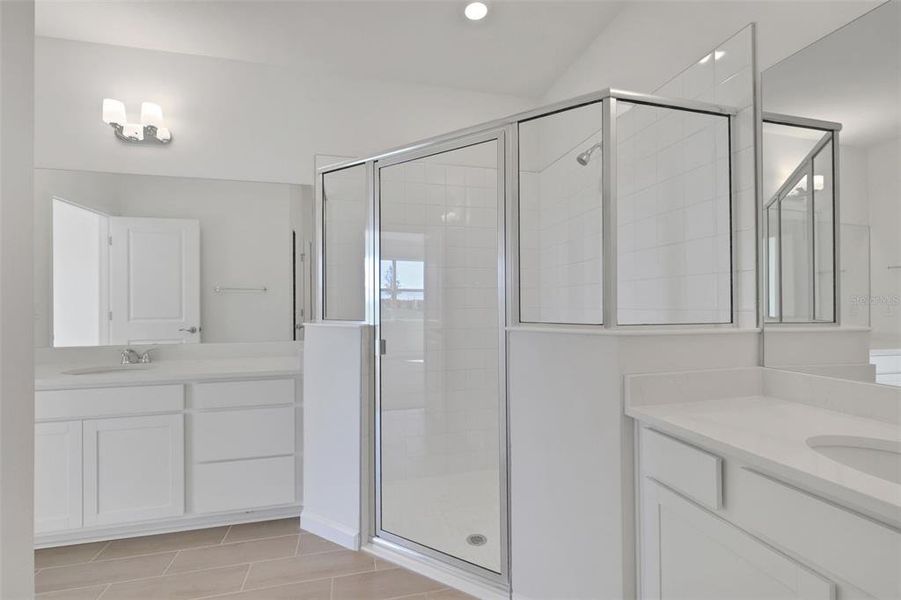 Furnished interior view inside a new home in Brystol North at Wylder, Port St. Lucie (Image 8).