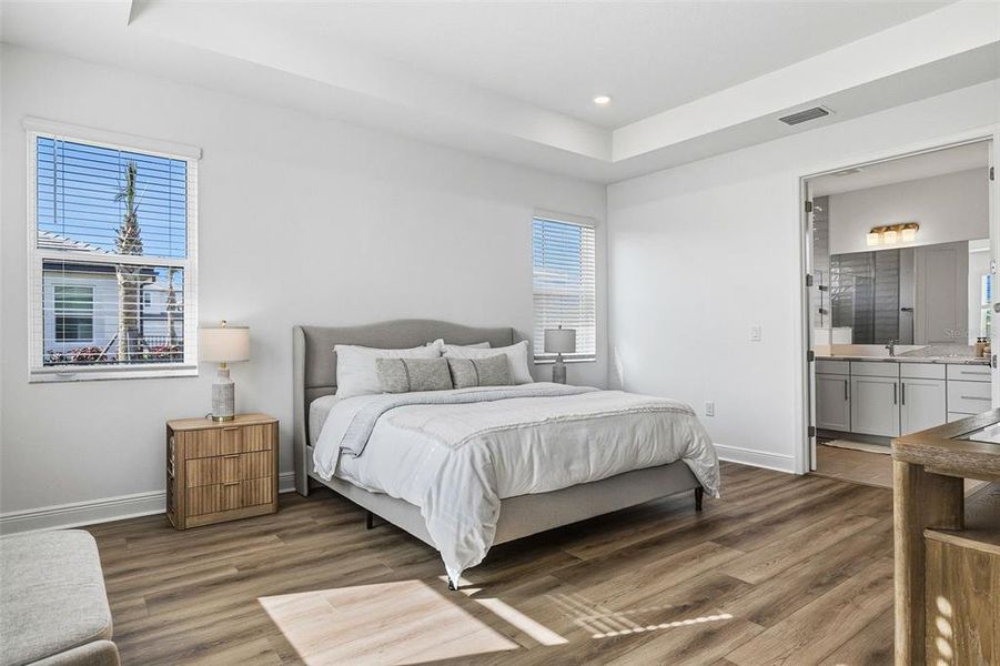 Furnished interior view inside a new home in Sweetwater at Lakewood Ranch, Bradenton (Image 7).