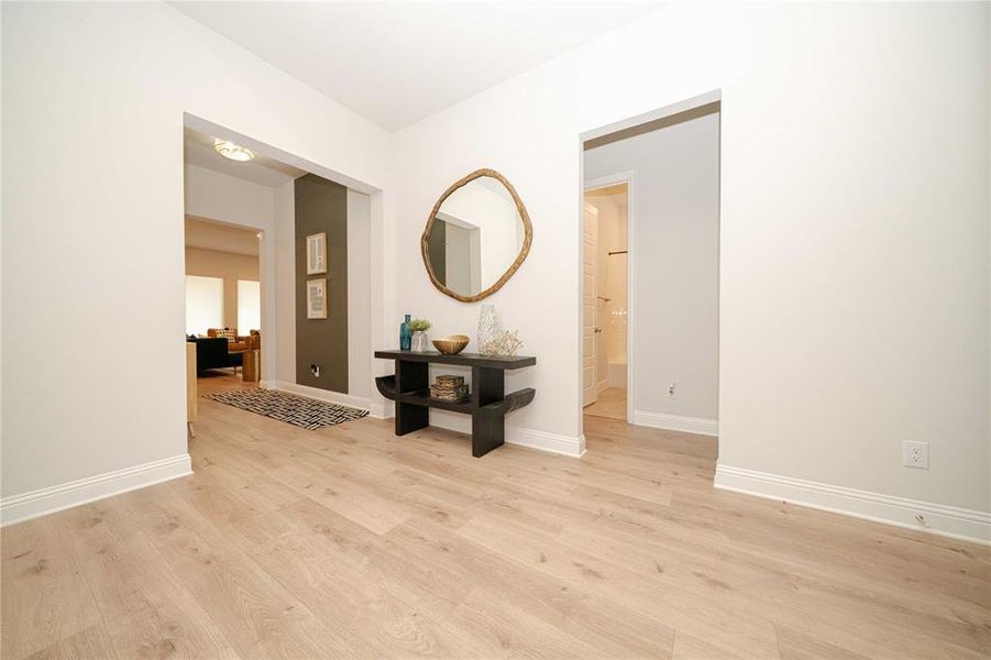 Furnished interior view inside a new home in , Little Elm (Image 12).