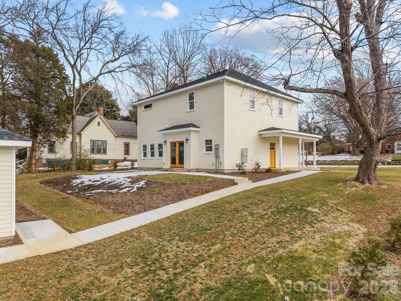 Exterior details and patio area of a home in , Salisbury (Image 27).