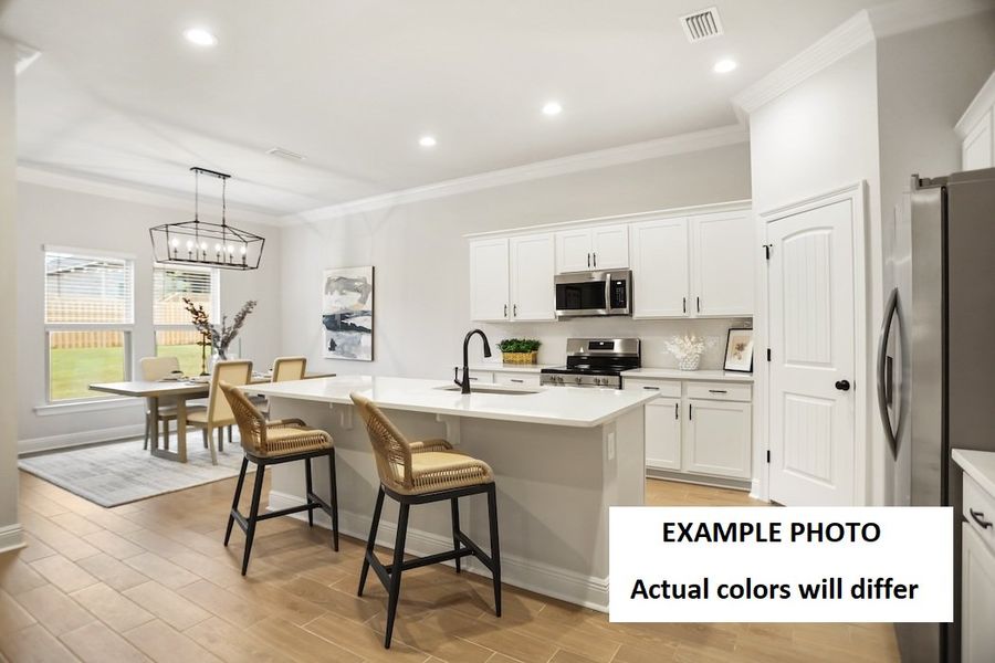 Furnished interior view inside a new home in Sentinel Ridge, Pace (Image 5).