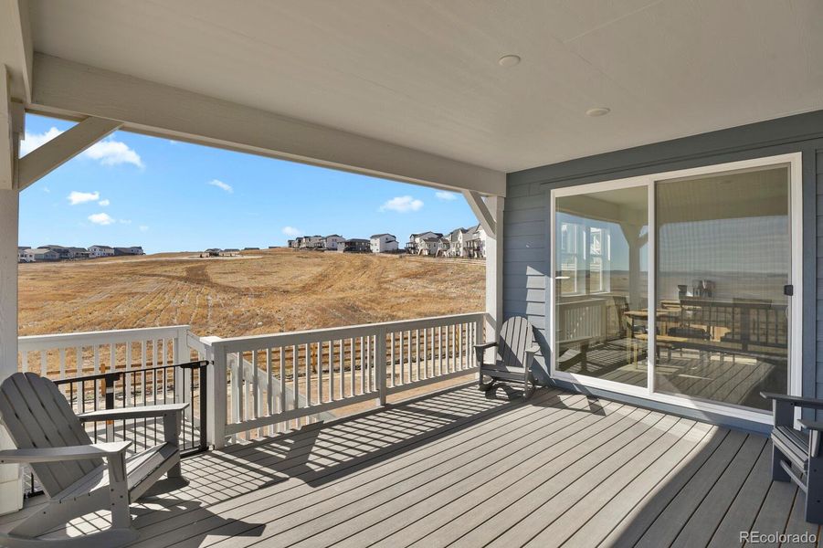 Upper Deck to morning Sun