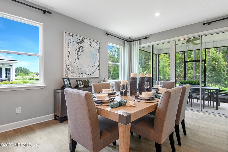 Furnished interior view inside a new home in , Fernandina Beach (Image 6).