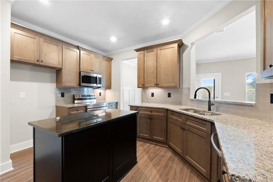 Furnished interior view inside a new home in , Cartersville (Image 5). Furnished interior view inside a new home in , Cartersville (Image 5).